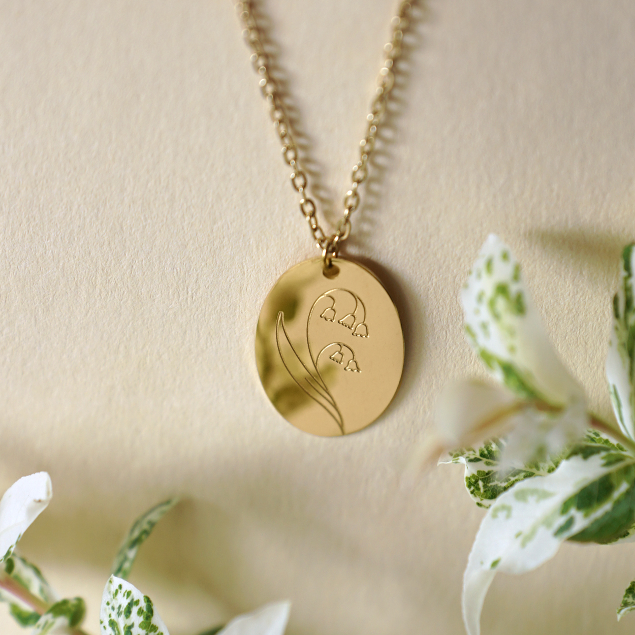 Halskette FLOWER LOVE – Maiglöckchen Halskette FLOWER LOVE – Maiglöckchen