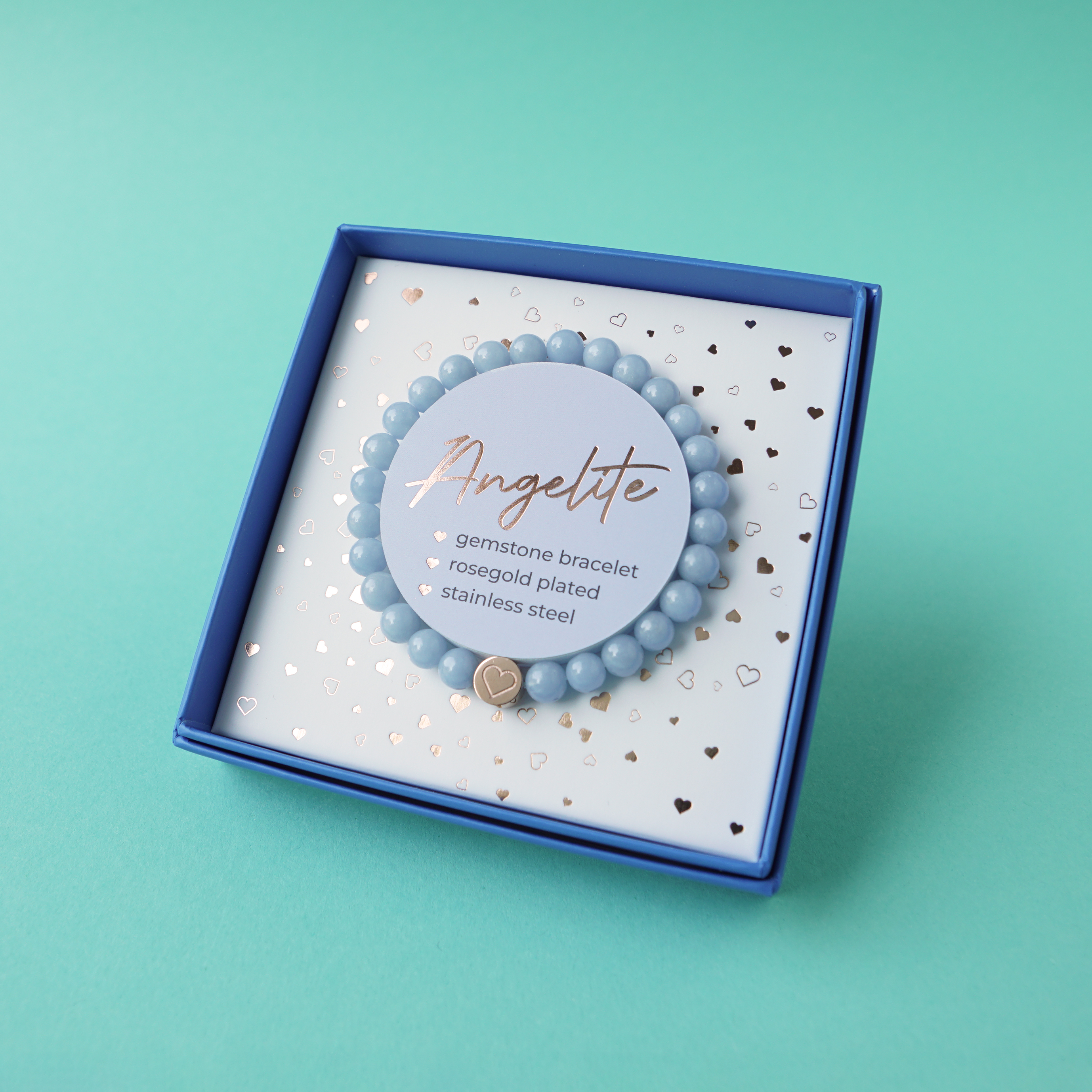 Geschenkbox Frauen - Armband, Angelit