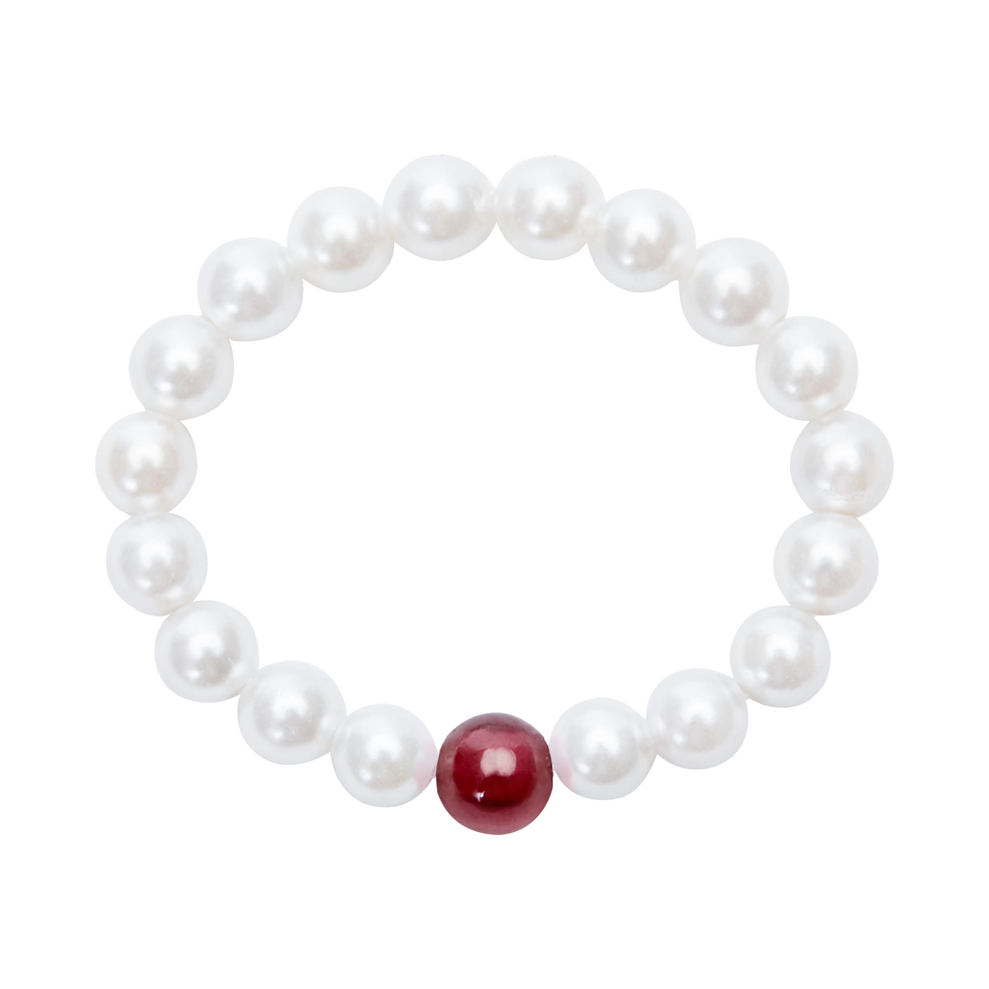 Ring - "Perlita" - Granat