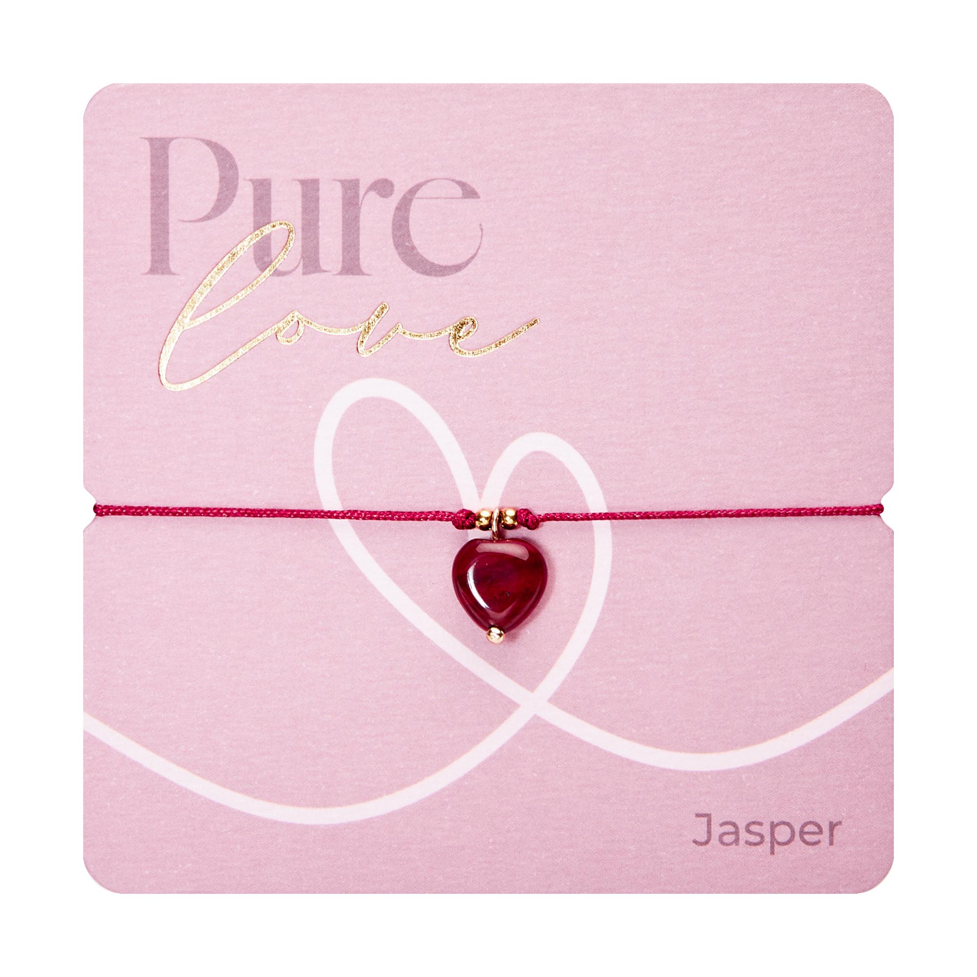 Armband - "Pure love" - Jaspis