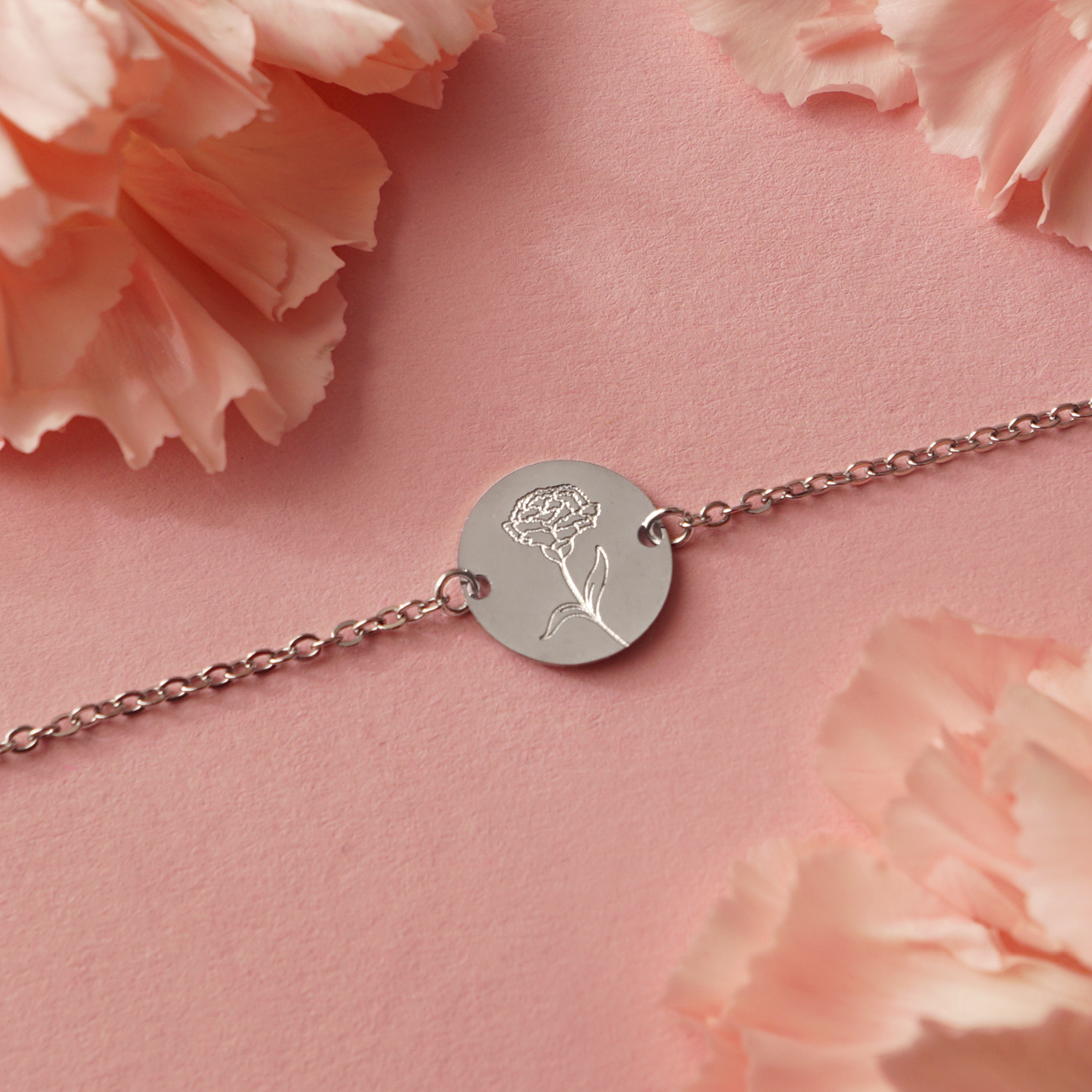 Armband FLOWER LOVE – Nelke