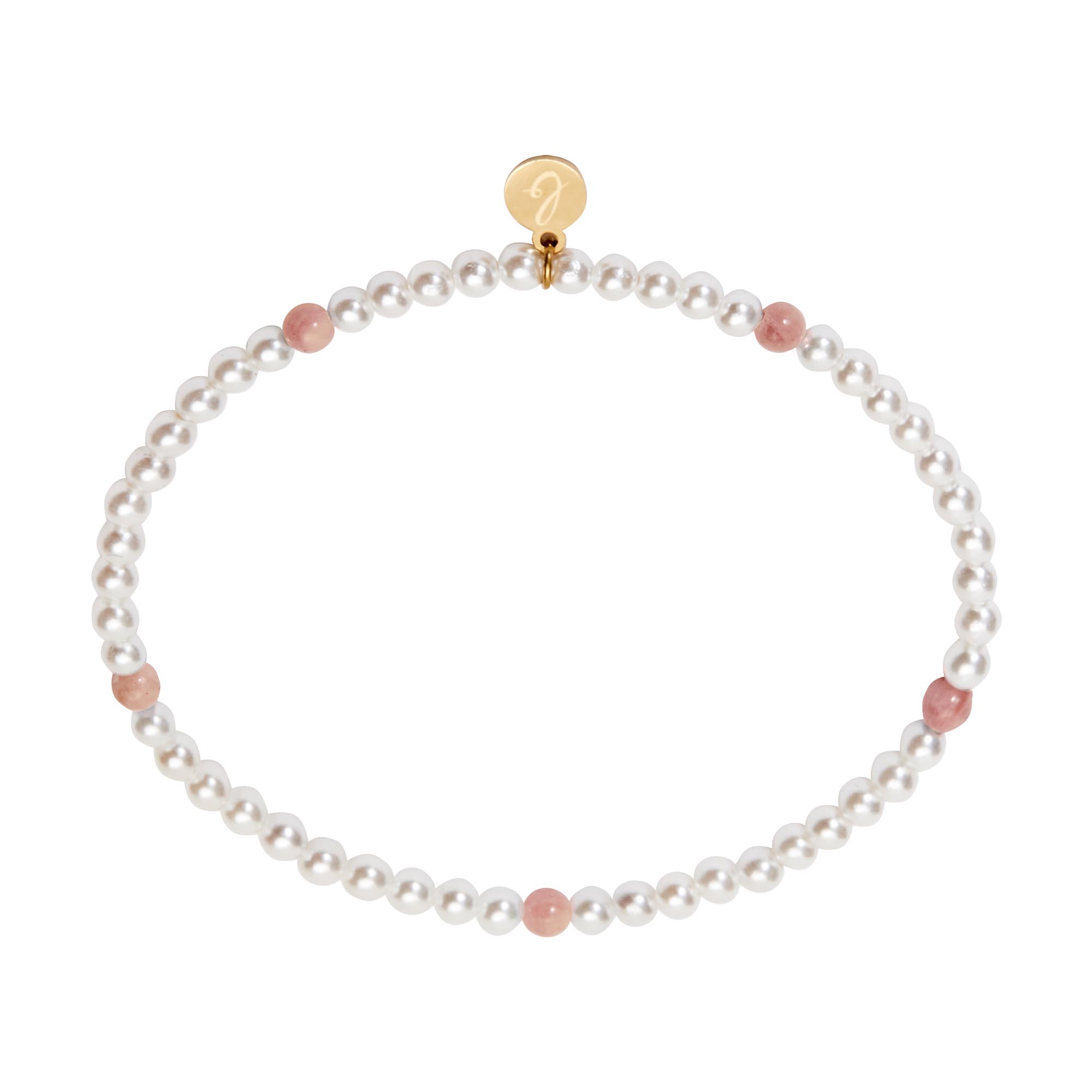 Armband - "Perlita" - Thulit-Quarz