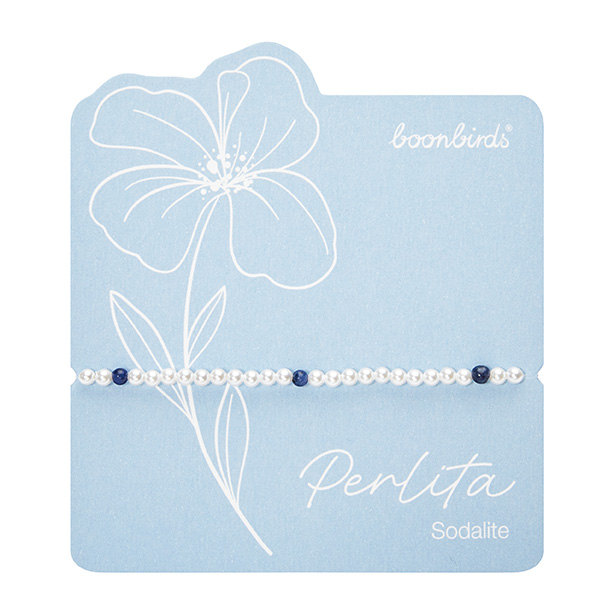 Armband - "Perlita" - Sodalith