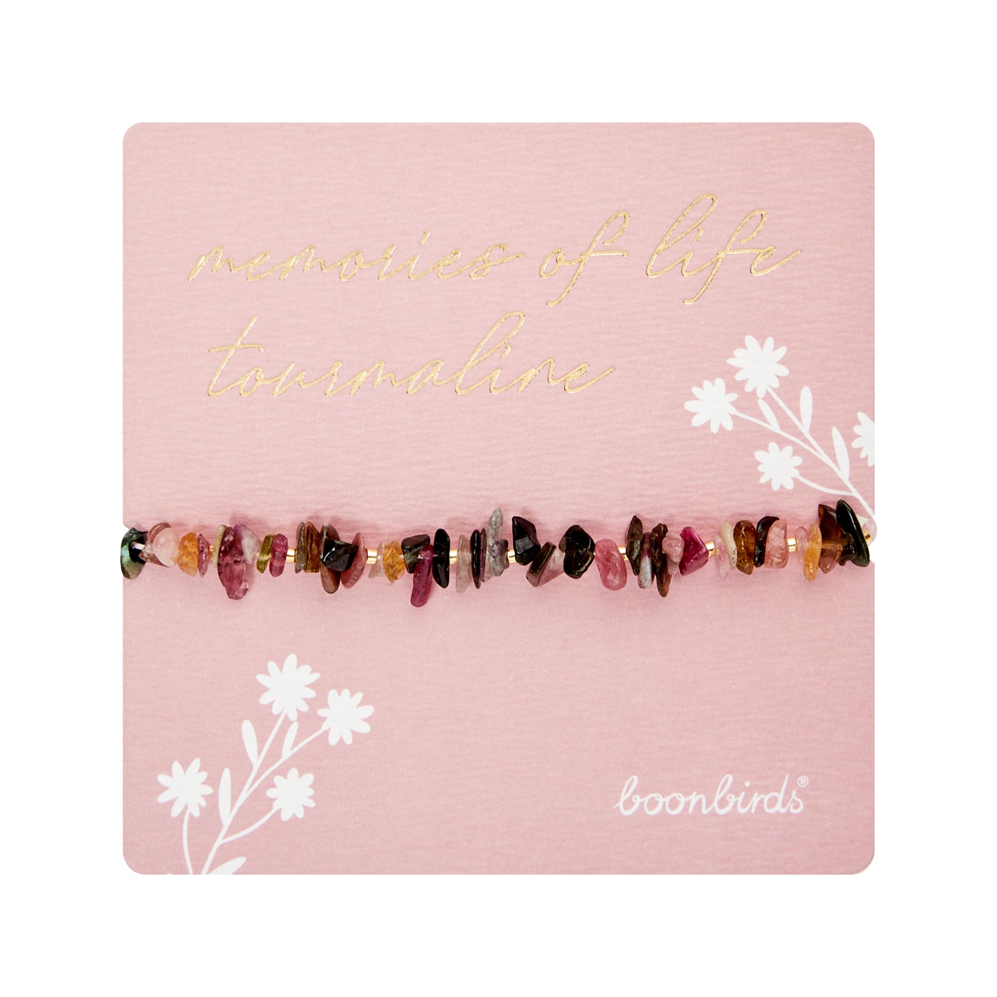 Armband - "memories of life" - Turmalin