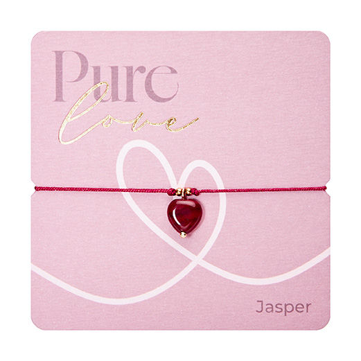 Armband - "Pure love" - Jaspis