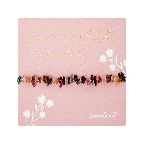 Armband - "memories of life" - Turmalin