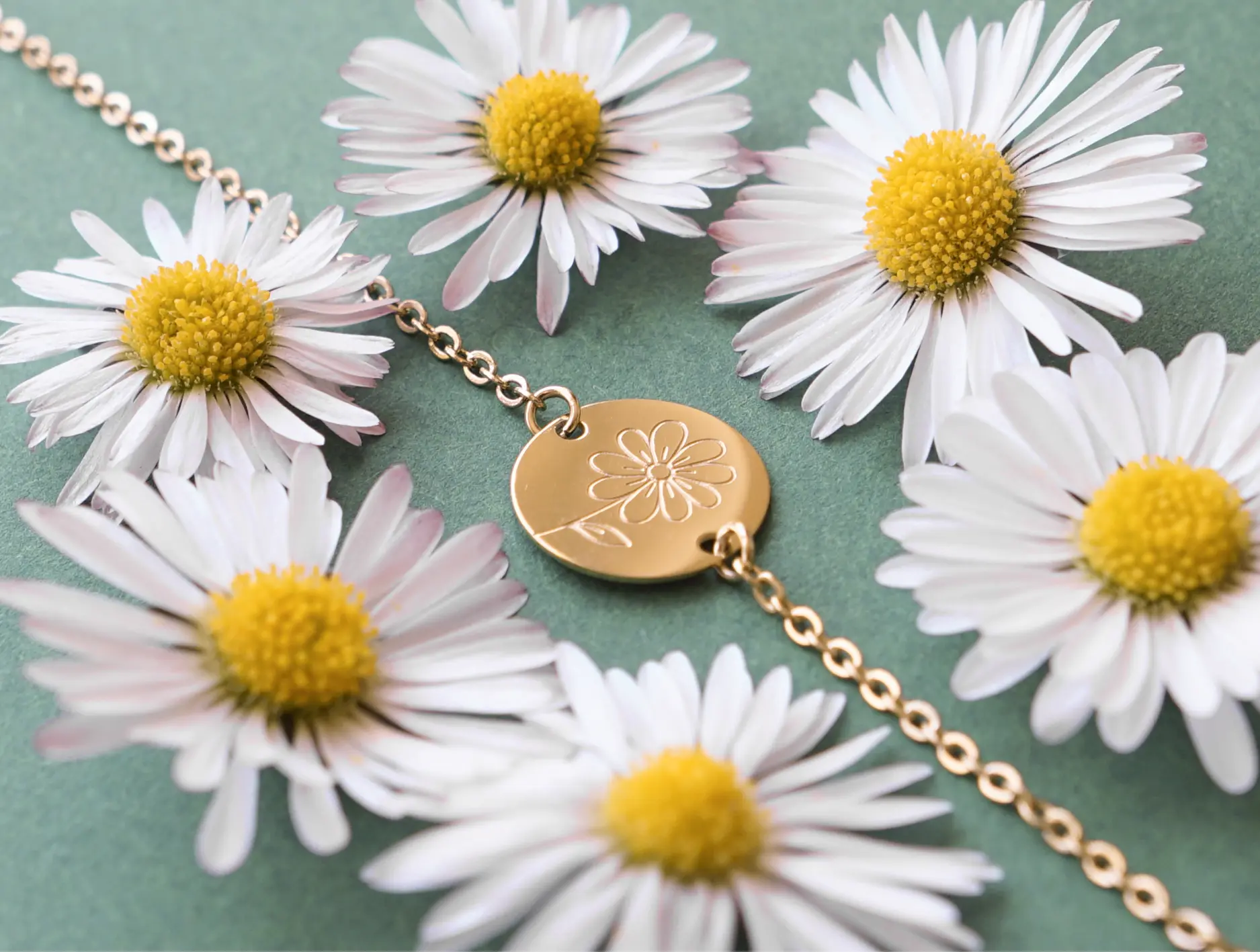 Armband FLOWER LOVE – Gänseblümchen