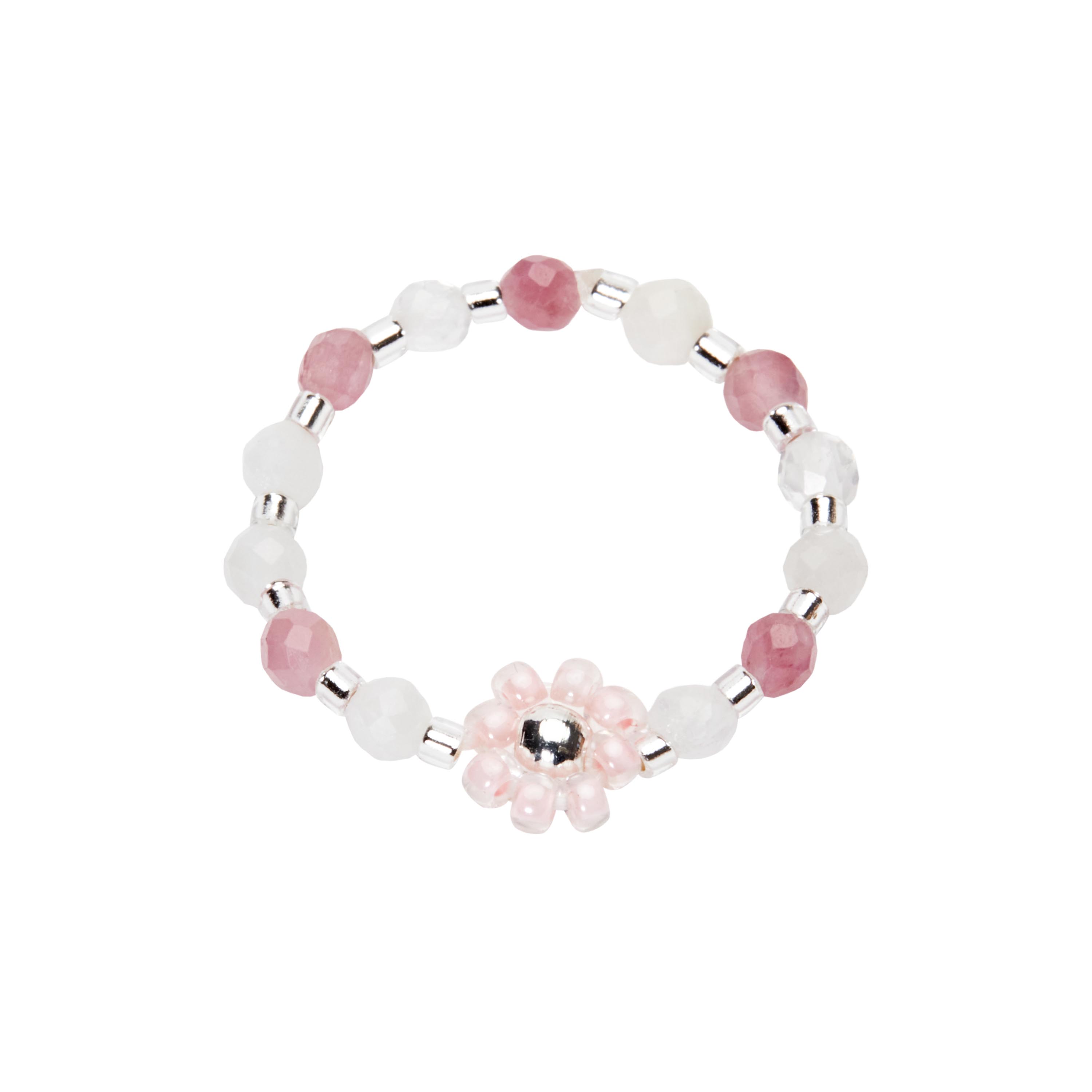 Ring FLOWER POWER, pink