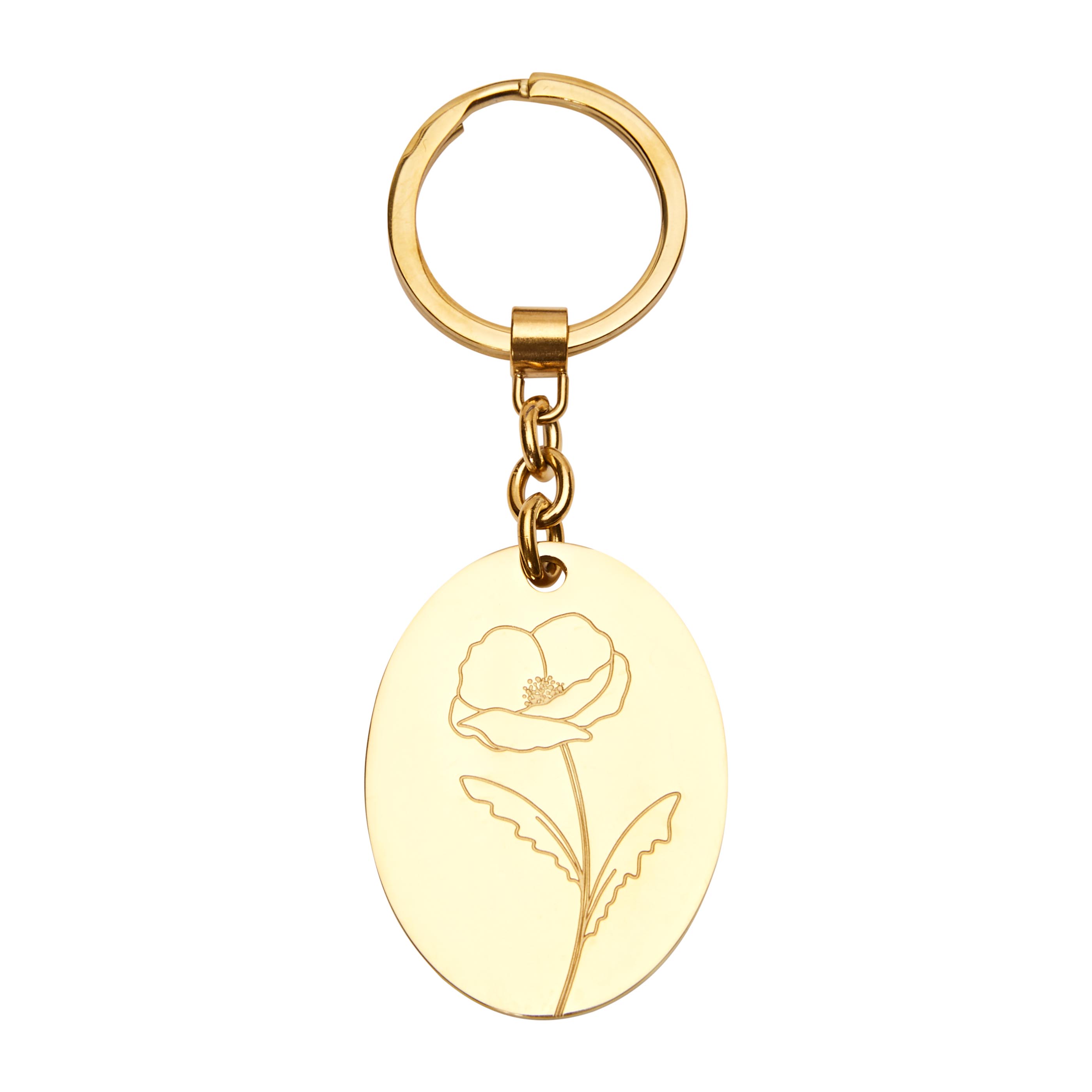 FLOWER LOVE - Schlüsselanhänger Mohnblume FLOWER LOVE - Schlüsselanhänger Mohnblume