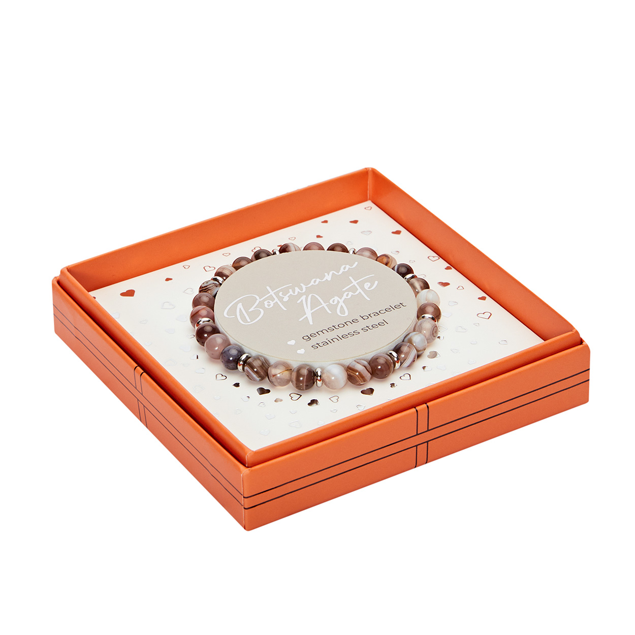Geschenkbox Frauen - Armband, Botswana-Achat