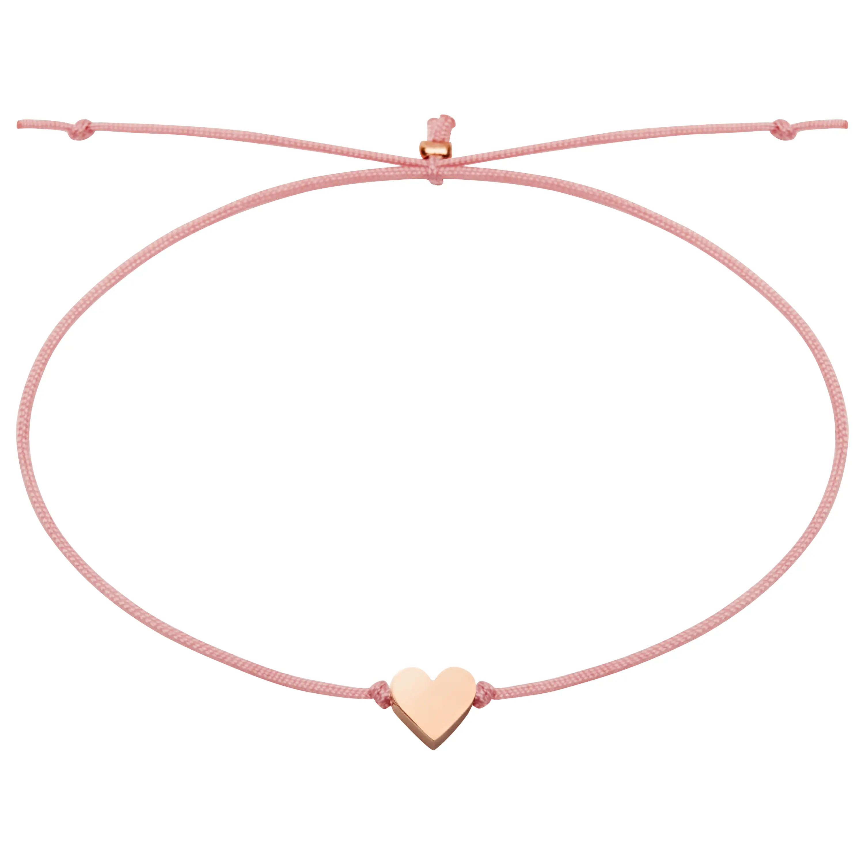 Armband BFF – Herz, rosévergoldet