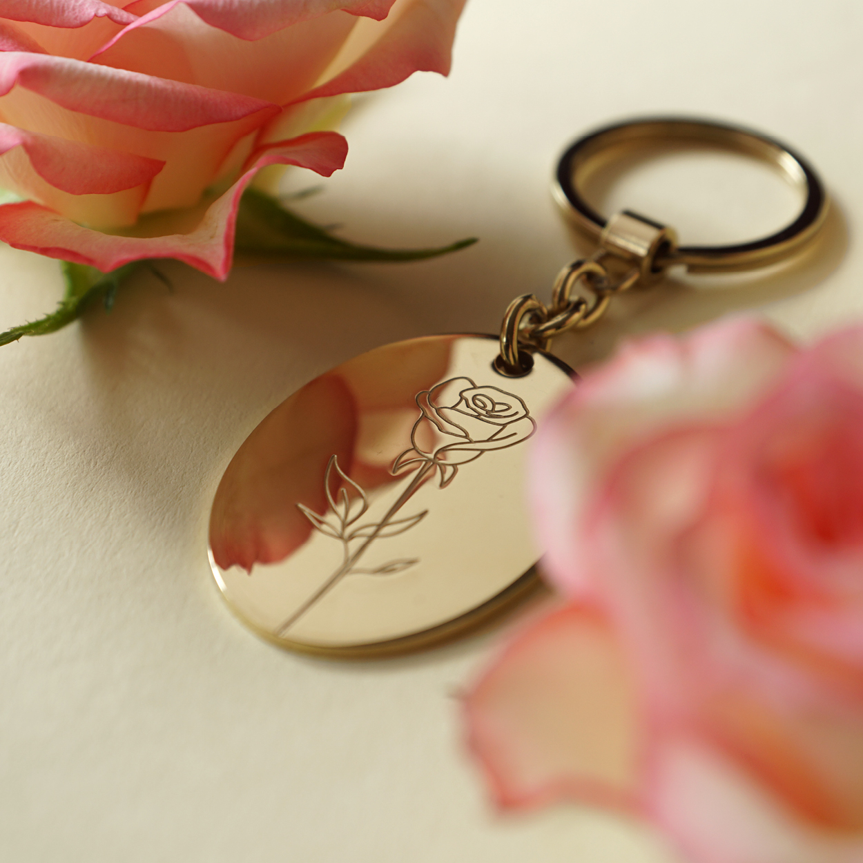 FLOWER LOVE - Schlüsselanhänger Rose FLOWER LOVE - Schlüsselanhänger Rose