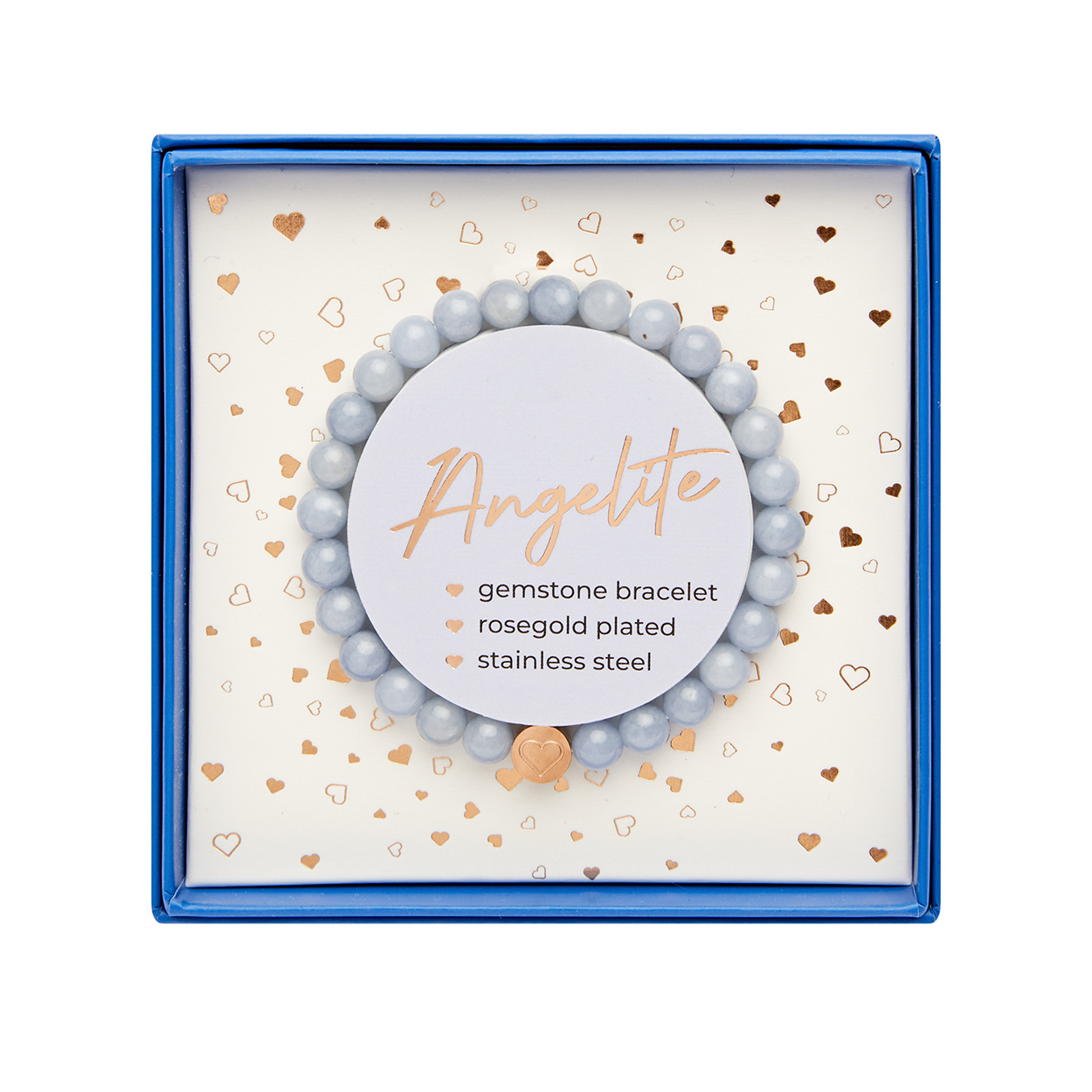 Geschenkbox Frauen - Armband, Angelit Geschenkbox Frauen - Armband, Angelit