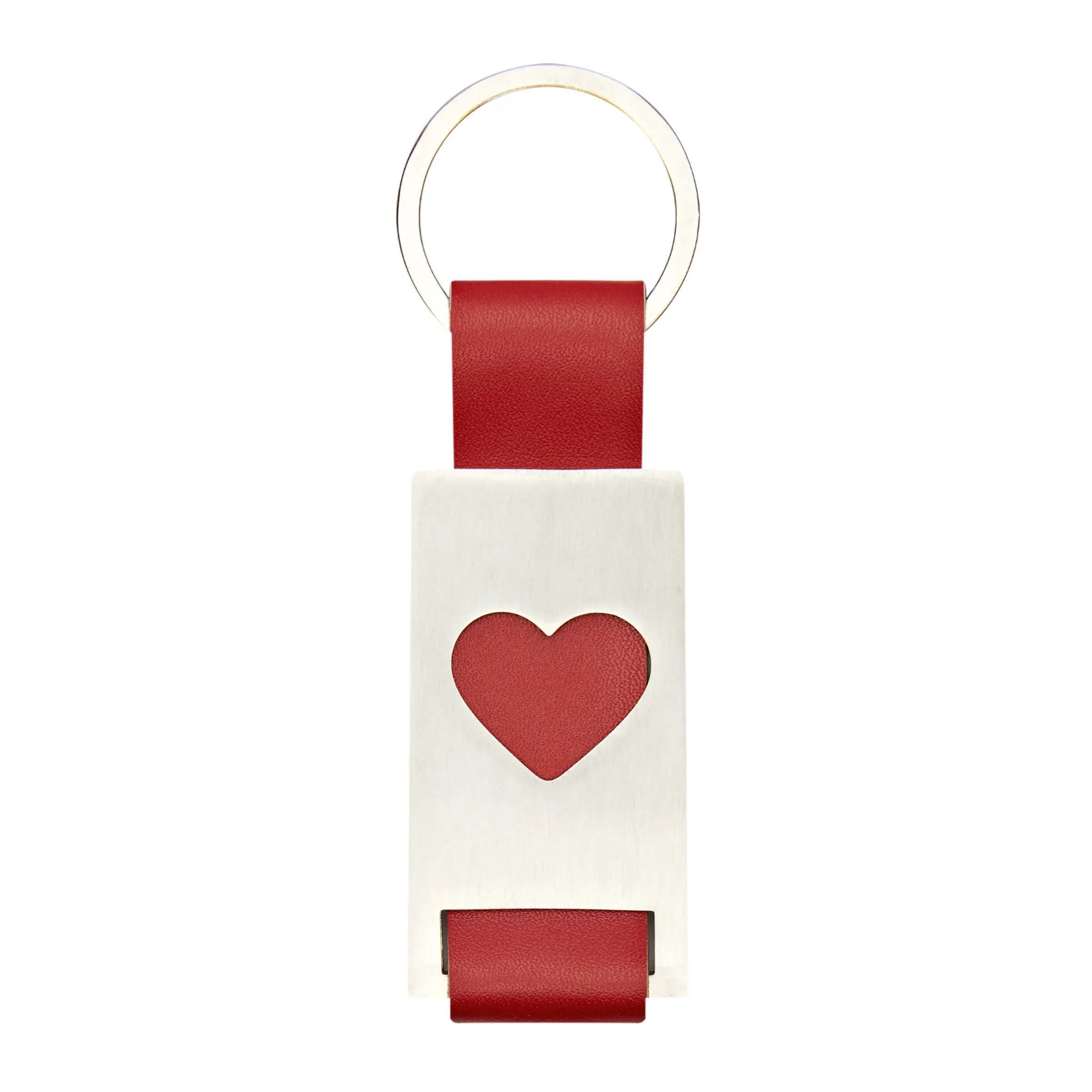 Schlüsselanhänger mit Spruch – Herz, rot