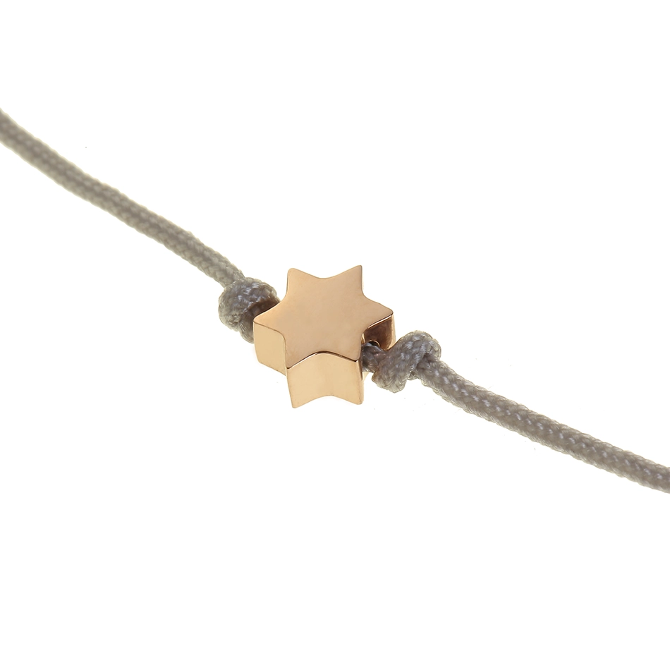 Armband LITTLE TREASURE – Stern rosévergoldet